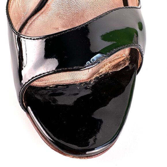 MIU MIU Black Patent Mary Jane - Size 39.5 - Picture 10 of 12